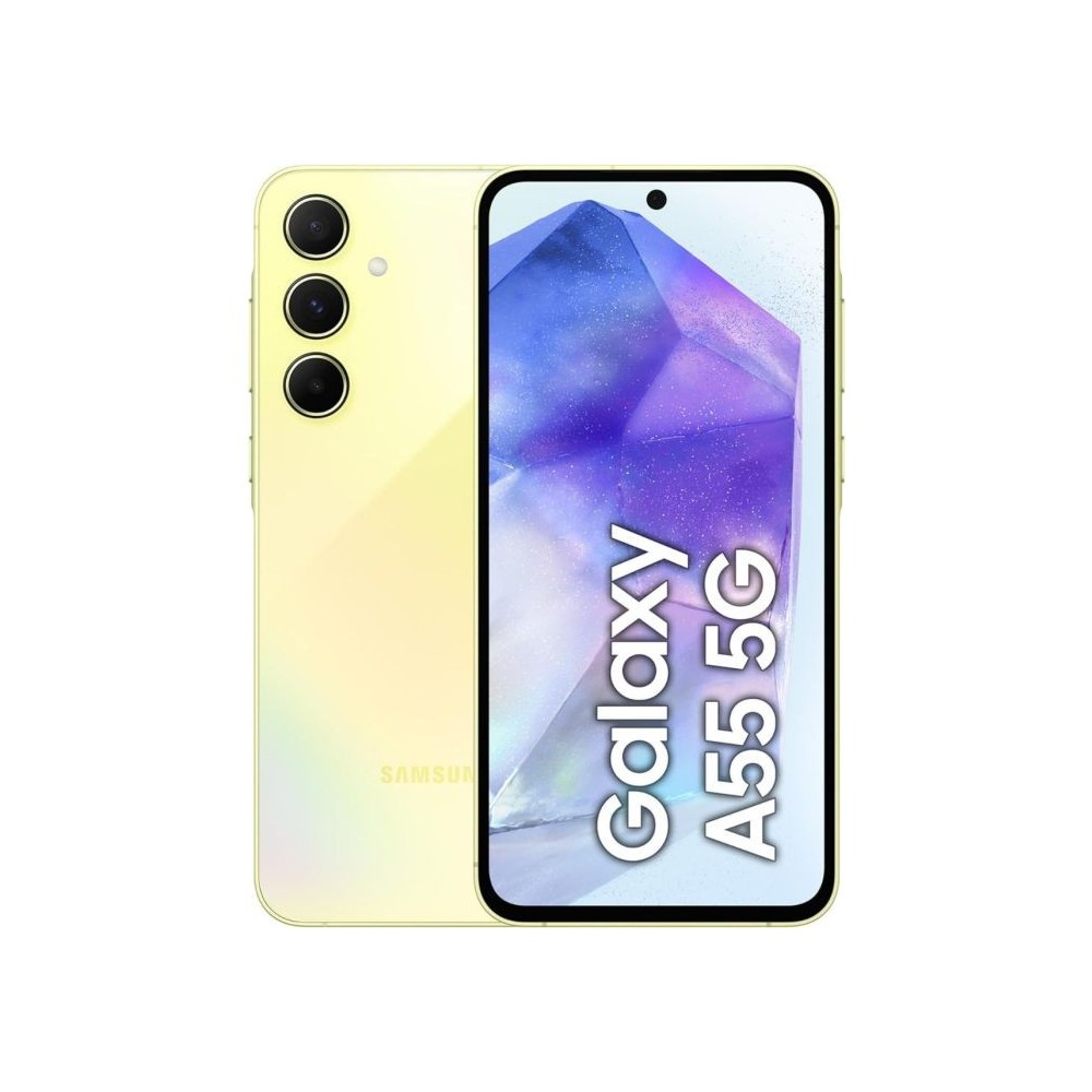 SMARTPHONE SAMSUNG A556 GALAXY A55 5G 8128GB LEMON ITALIA