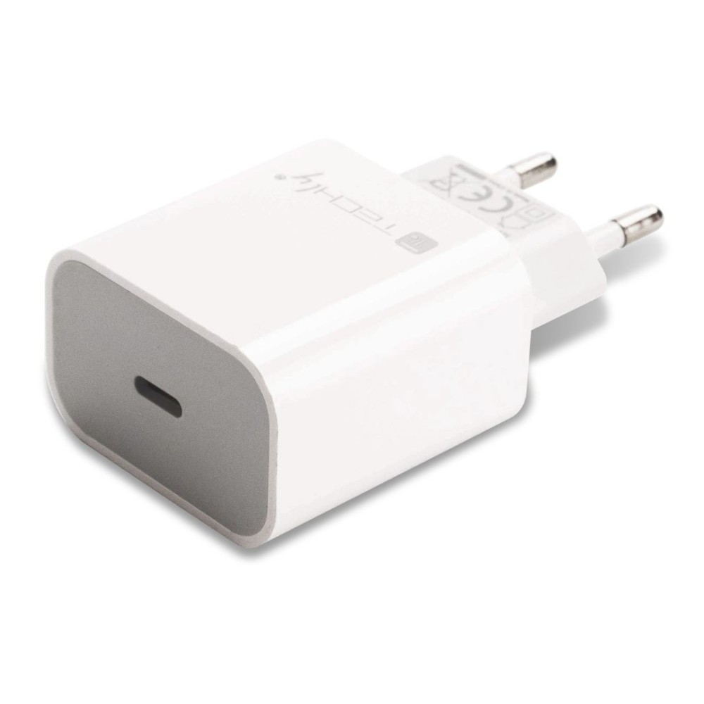 CARICABATTERIA DA RETE FAST CHARGE USB-C 20W TECHMADE FAST CHARGE TM-P926-PD320W