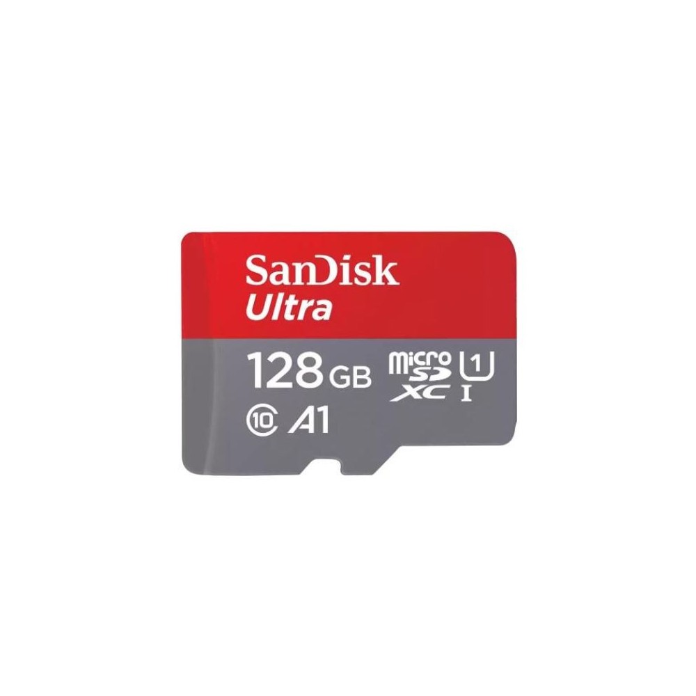 MEMORY CARD MICRO SD/TRANSFLASH 128GB SANDISK CLASSE 10 SDSQUAB-128G-GN6MA