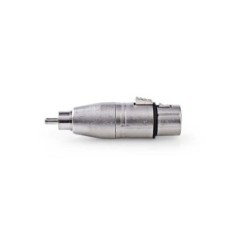 Adattatore XLR 3 pin femmina-RCA Maschio confezione da 10