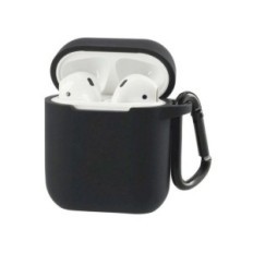 Cover protettiva in silicone per Airpods 1 & 2 (nero)