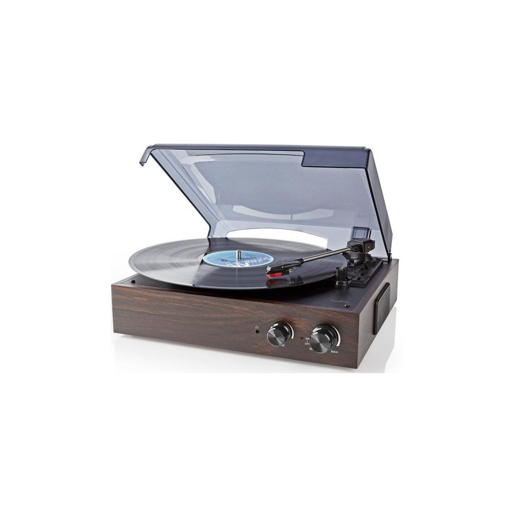 Giradischi trasmissione a cinghia con preamplificatore 33/45/78rpm conversione MP3 1xRCA stereo 18W