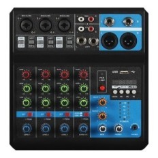 Mixer professionale 5 canali Bluetooth/USB/Stereo RCA