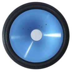 Ricambio cono con sospensione foam per woofer 140mm - blu