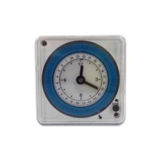 Timer Analogico 24 Ore - 72x72mm