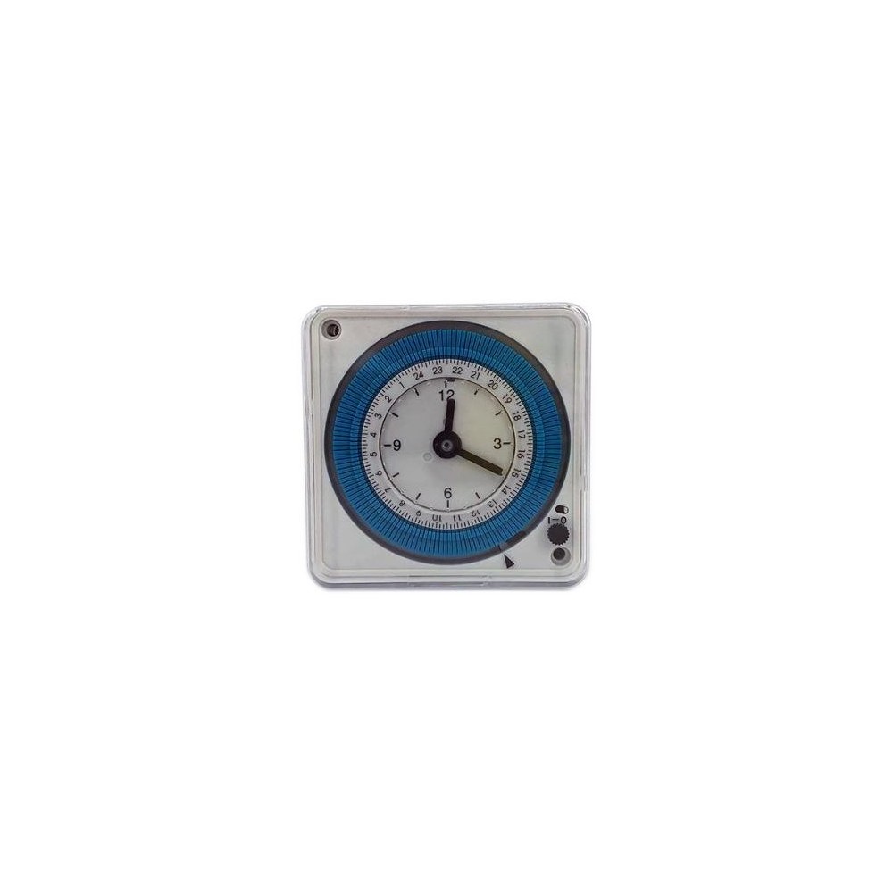 Timer Analogico 24 Ore - 72x72mm