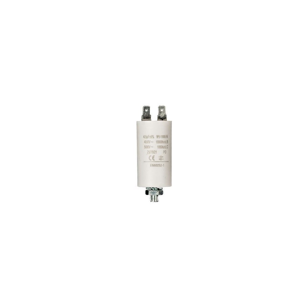 Condensatore 4.5uF 450V con terminale M8