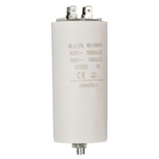 Condensatore 40uF 450V con terminale M8