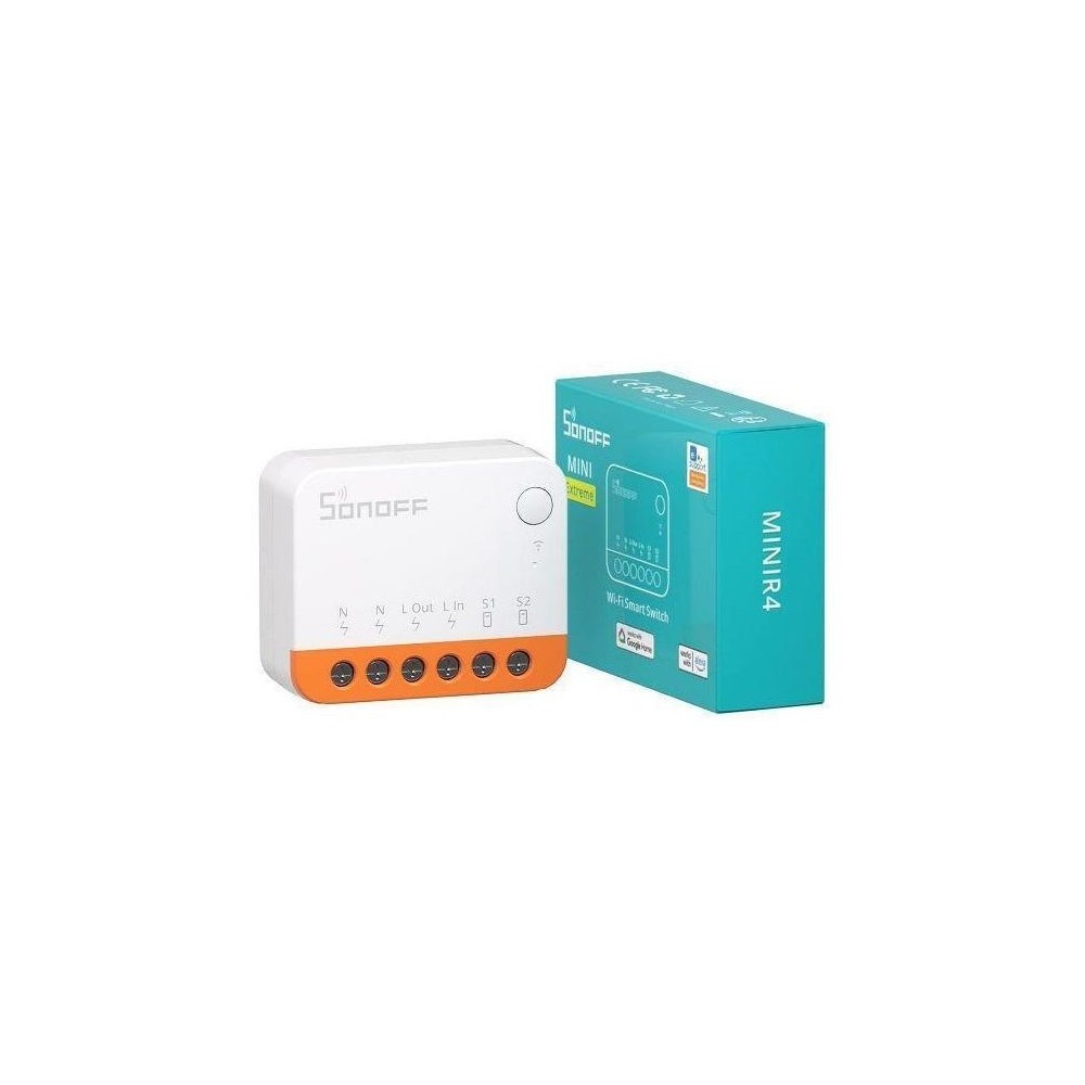 Interruttore smart wireless 2 vie WiFi 2.4G MINIR4