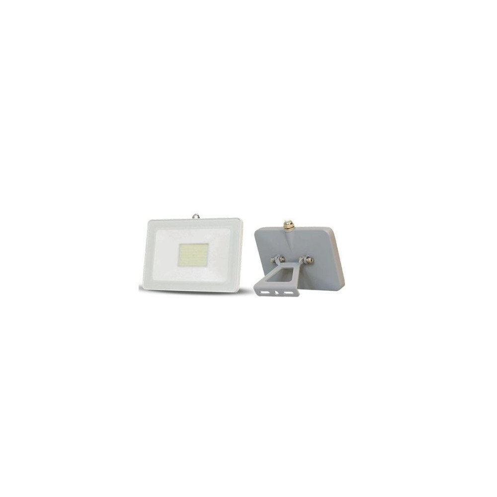 Faretto slim LED 50W - luce calda - bianco