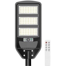 Lampione solare LED 120W 1800lm 6000k luce fredda Vito