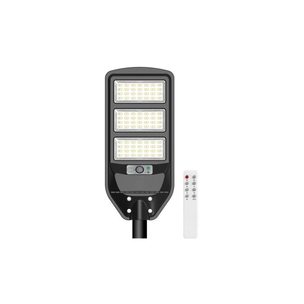 Lampione solare LED 120W 1800lm 6000k luce fredda Vito