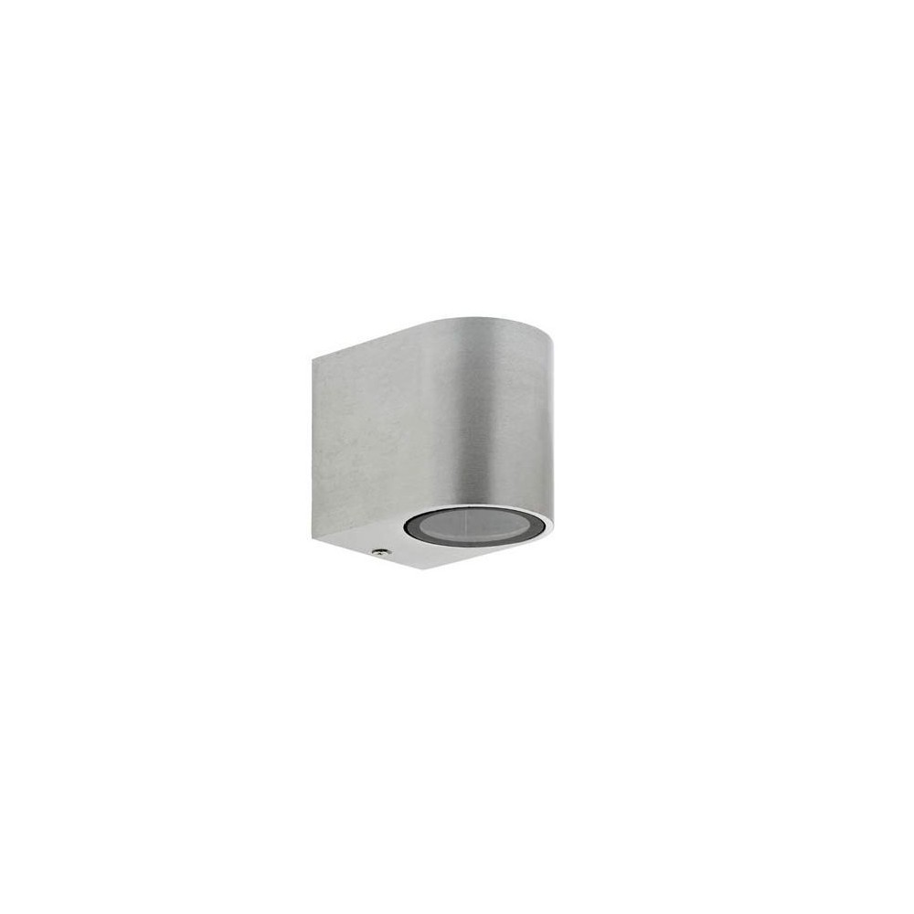 Lampada applique da esterno GU10 98x80x67mm IP44 grigio