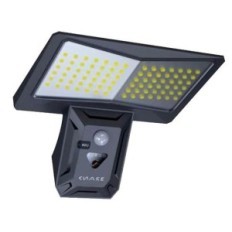 Lampada solare per esterni 4W 550Lm 6400K IP44 con sensore PIR e crepuscolare