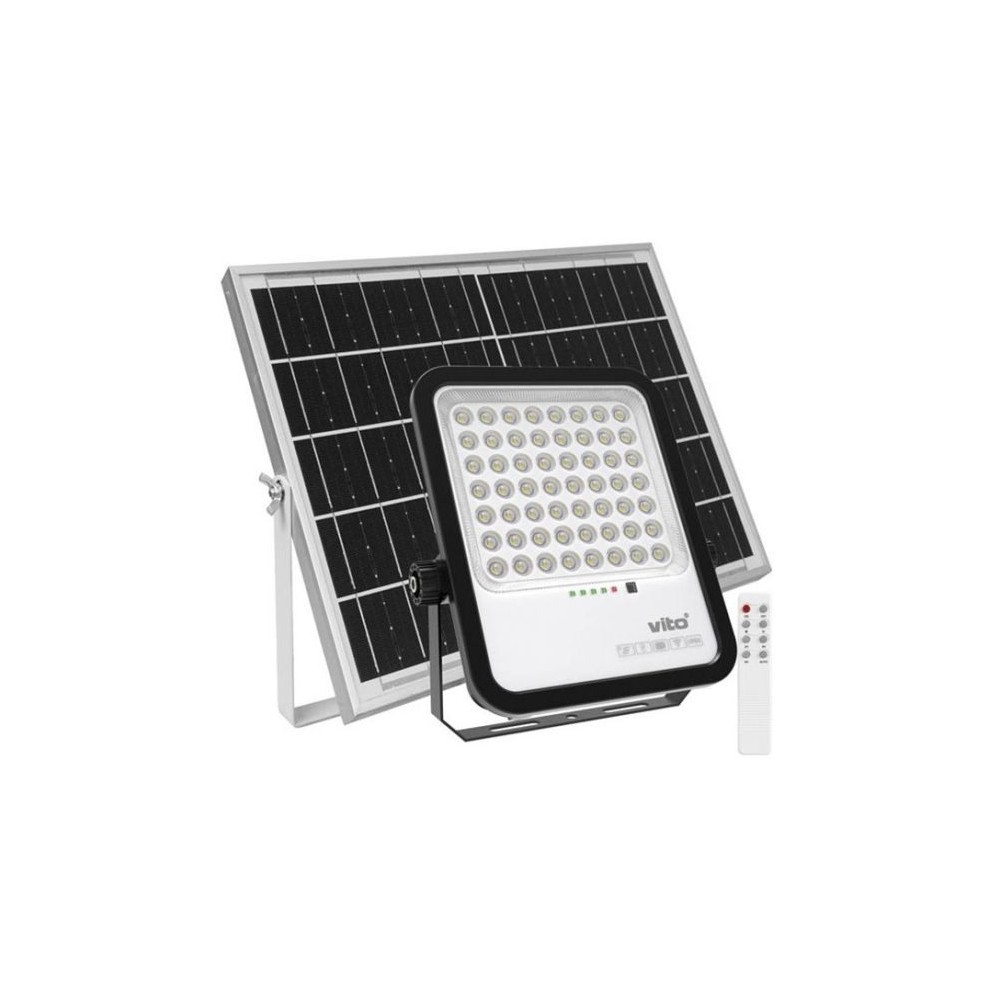 Faretto solare LED 300W 3300Lm 6000K luce fredda IP65