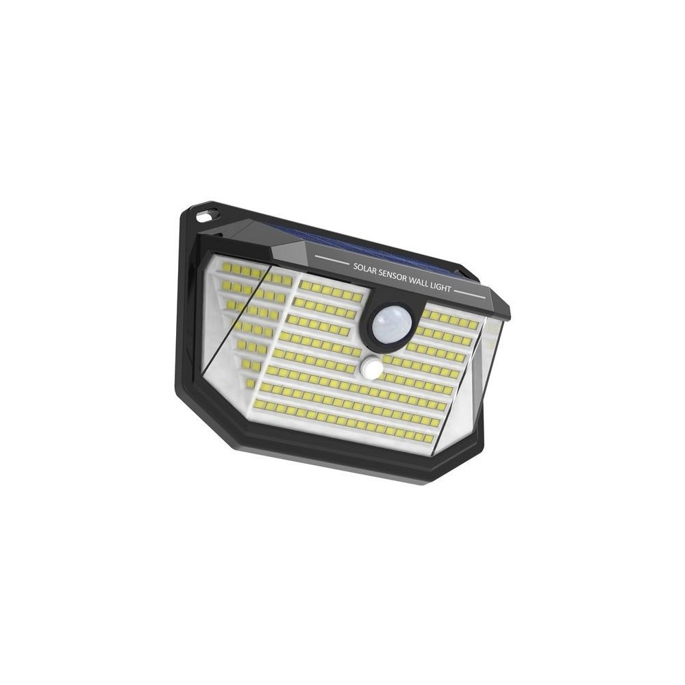 Faretto solare LED 1W 170Lm luce fredda con sensore PIR e crepuscolare