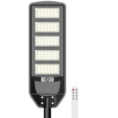 Lampione solare LED 200W 2700Lm 6000K luce fredda IP65