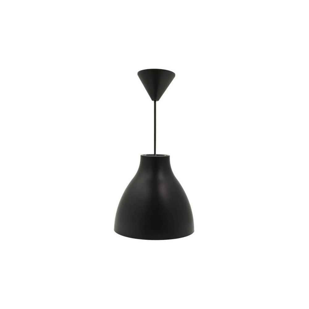 Lampadario da soffitto pendente E27 Φ205x180x650mm nero