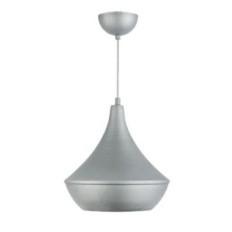 Lampadario da soffitto pendente E27 Φ205x180x650mm color argento