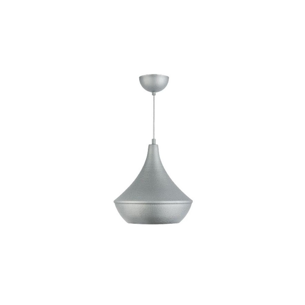 Lampadario da soffitto pendente E27 Φ205x180x650mm color argento