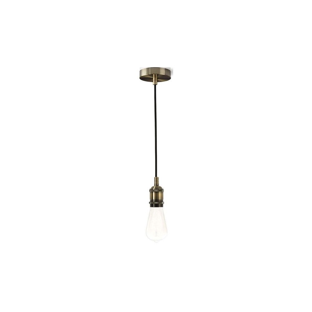 Lampadario da soffitto E27 color ottone 150 m