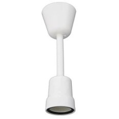 Lampadario da soffitto pendente E27 bianco