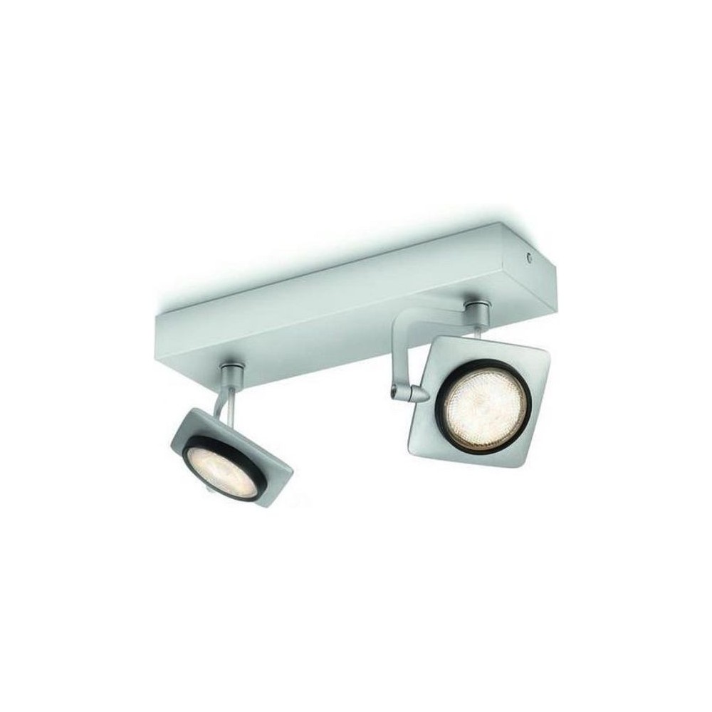 Lampada da parete dimmerabile 2200k-2700k 2x4.5W 1000lm Philips