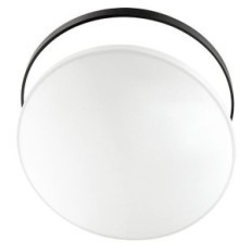 Plafoniera LED per interni 24W 4000K luce naturale Φ330*H55 bianconero