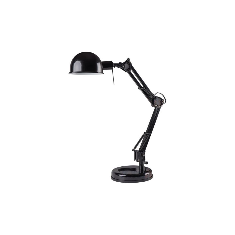 Lampada da scrivania PIXA KT-40-B E14 40W max nera Kanlux