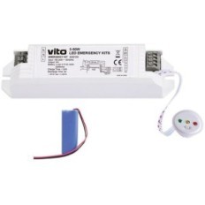 Kit ricaricabile illuminazione LED demergenza 3-50W 3.7V 2200mAh