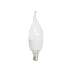 Lampada LED 4W attacco E14 candela fiamma - luce fredda