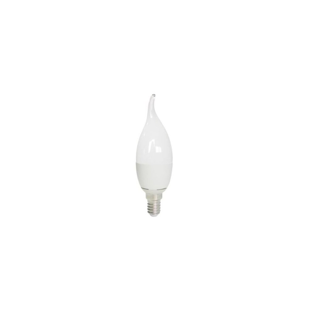 Lampada LED 4W attacco E14 candela fiamma - luce fredda