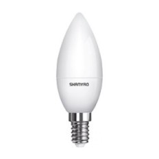 Lampada LED C37 5W attacco E14 candela - luce naturale - SERIE LUNA