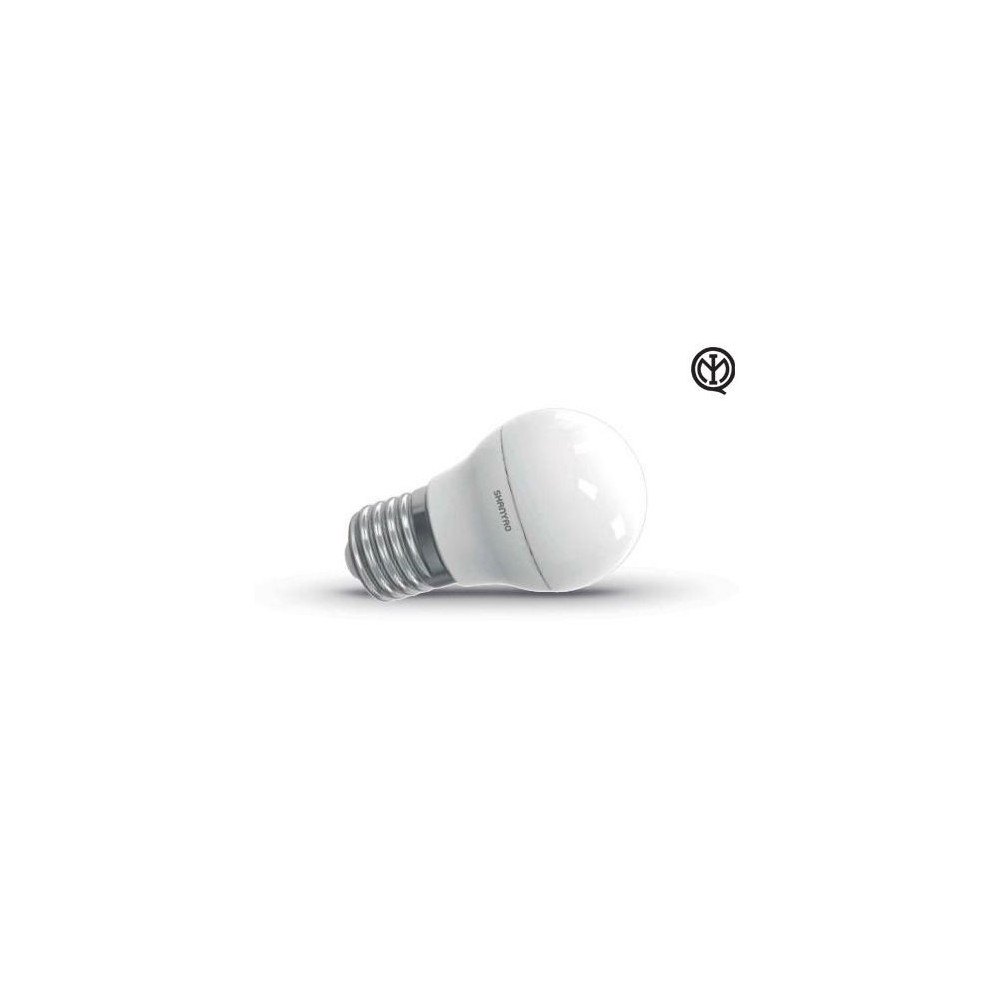 Lampada LED G45 6W attacco E27 - luce naturale - Marchio IMQ