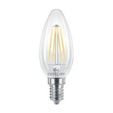 Lampadina LED Incanto candela 4W E14 luce calda 480 lumen Century