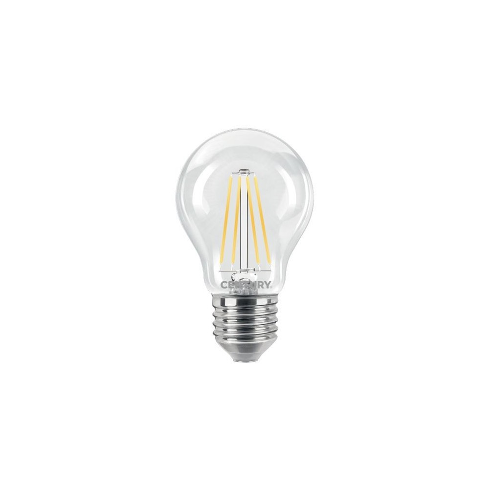 Lampadina LED goccia 8W E27 luce calda 810 lumen Century