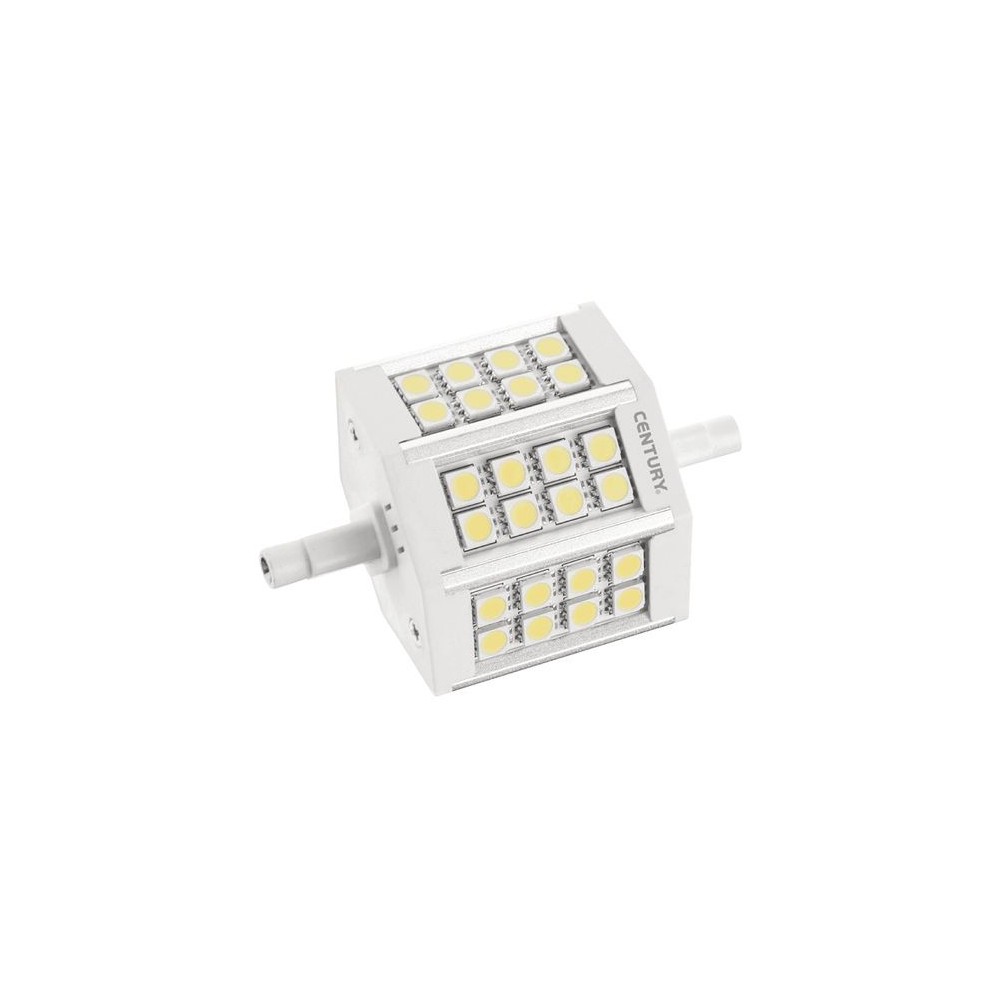 Lampadina LED 5W R7s J78 luce calda 500 lumen Century