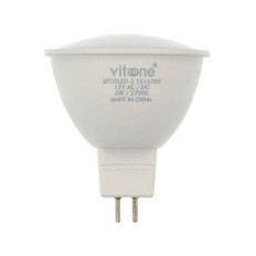 Lampadina LED GU5.3 MR16 6W 528Lm 6400K luce fredda 12VDC