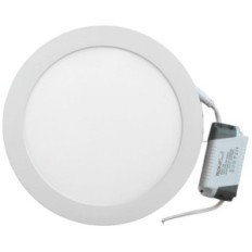 Pannello LED rotondo 18W bianco naturale 4000k