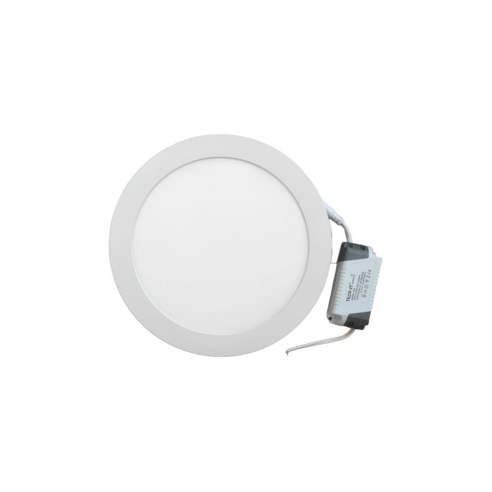 Pannello LED rotondo 18W bianco naturale 4000k