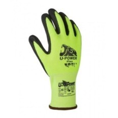 Guanti da lavoro Flex giallo fluo taglia 9 U-Power