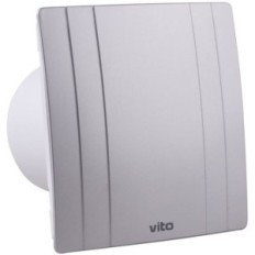 Aspiratore 15W 120m3/h 35Db Φ100x80mm grigio Vito