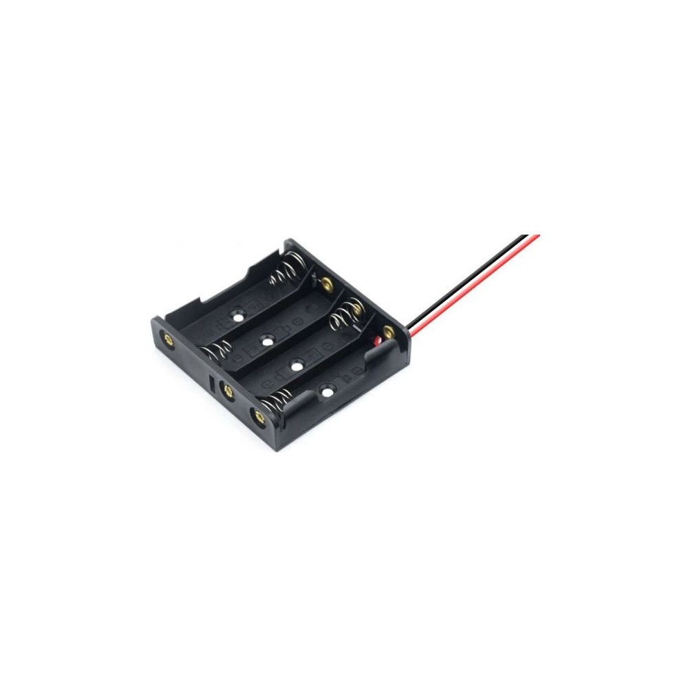 Contenitore porta batterie 4xAA 1.5V