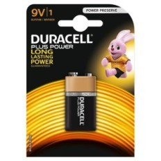 Batteria 9V Duracell Plus Power Alkaline