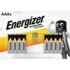 Batteria alcalina tipo AAA LR03 1.5V blister da 8 Energizer