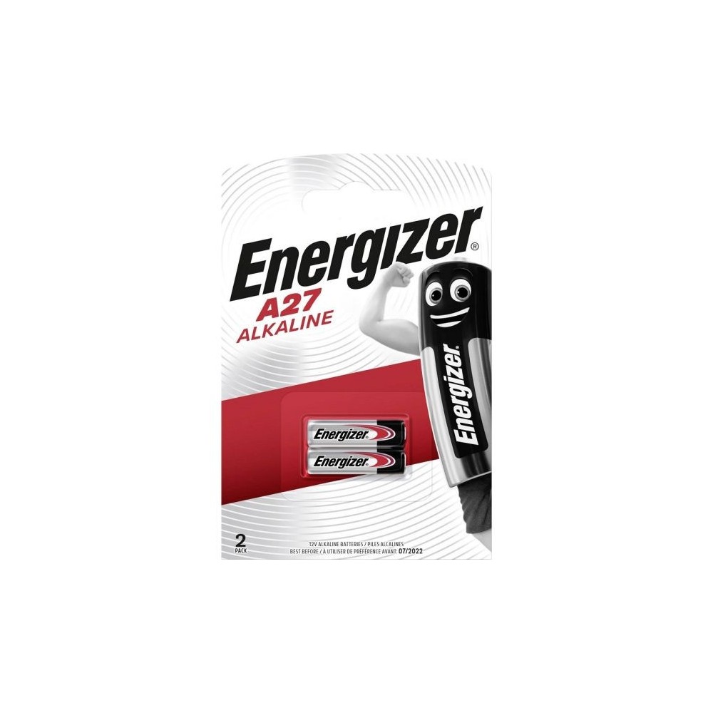 Batteria alcalina tipo A27 12V blister da 2 Energizer