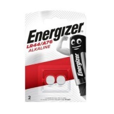 Batteria alcalina a bottone LR44 175mAh 1.5V blister da 2 Energizer