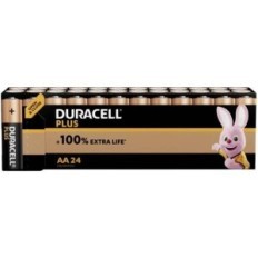 Batteria stilo AA Alcalina/manganese 1.5V confezione da 24 Duracell