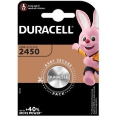 Batteria a bottone al litio 3V CR2450 Duracell