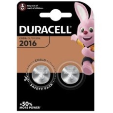 Batteria a bottone al litio 3V CR2016 Duracell